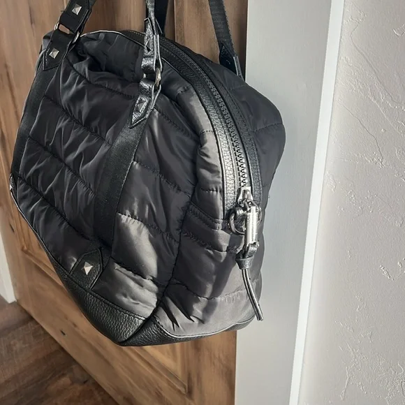 CYNTHIA ROWLEY Nylon Medium Channel Weekender